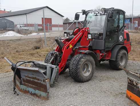 Hjullastare Weidemann 2070 CX80 stulen i Älvsjö